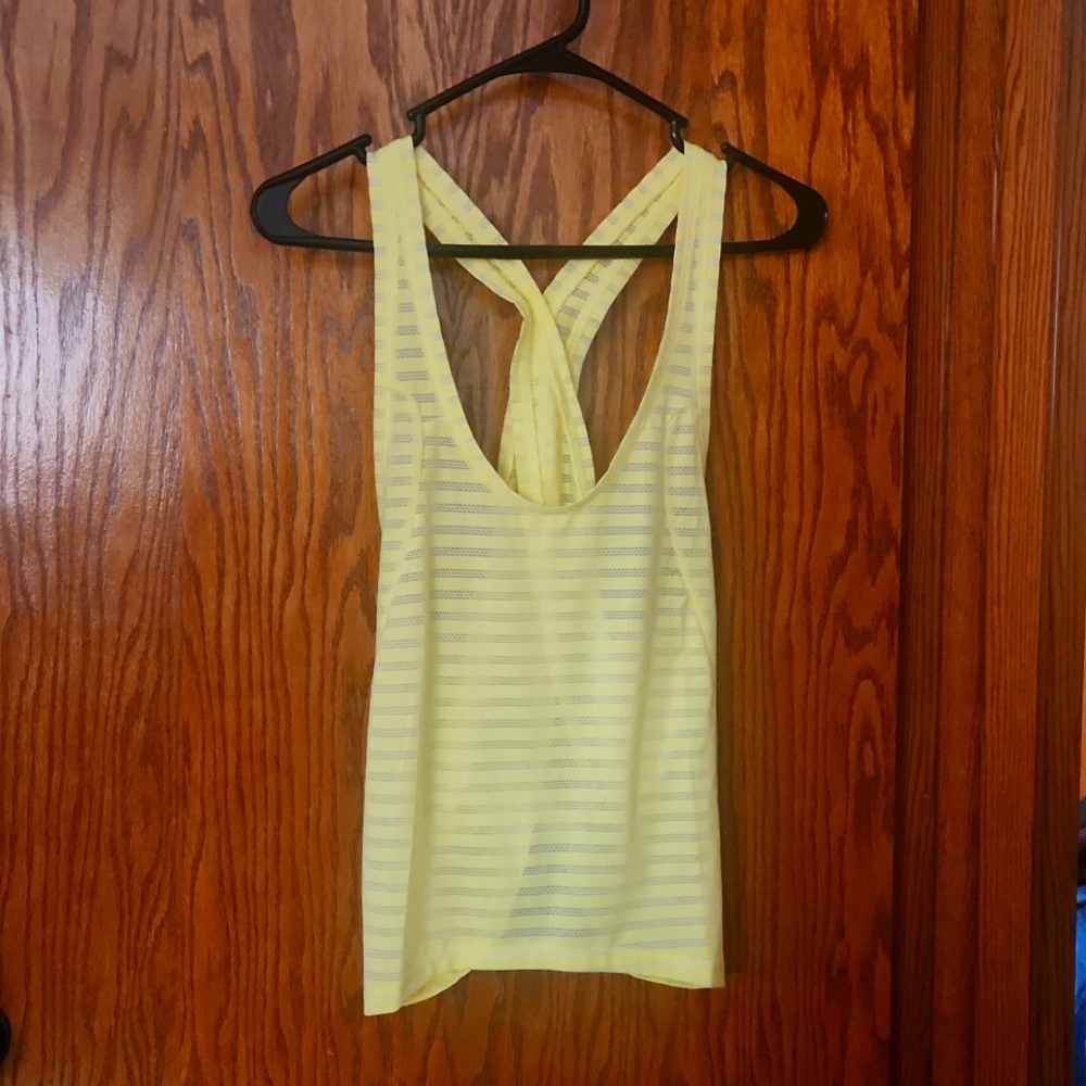 ZYIA Active Small cross back tank top